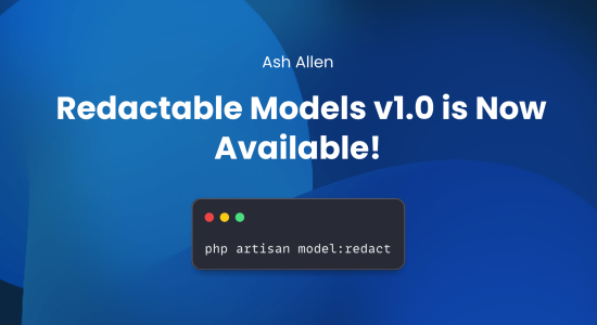 Redactable Models v1.0 is Now Available!